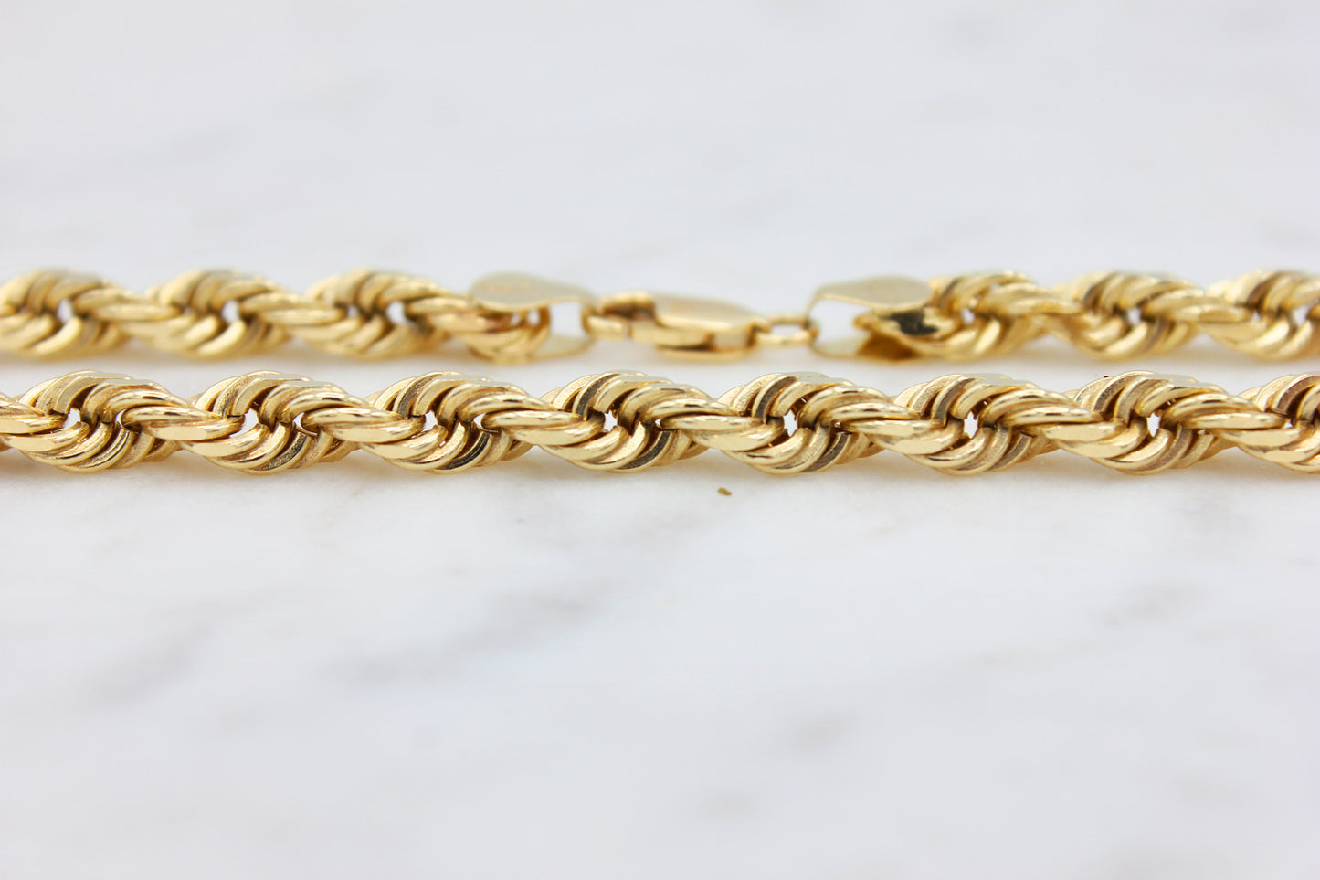6mm Diamond Cut Rope Chain