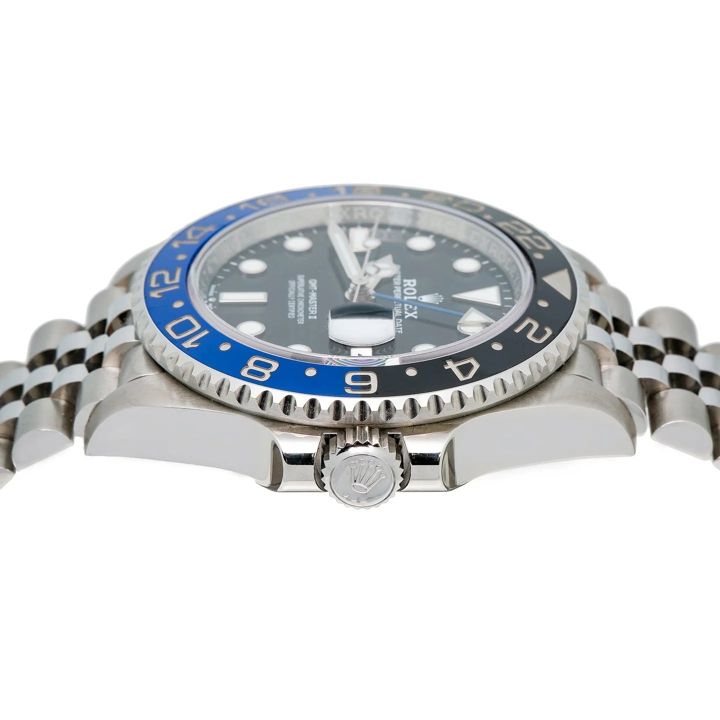 ROLEX GMT-MASTER II 40MM 126710BLNR BATGIRL BLACK DIAL BLACK & BLUE CERAMIC BEZEL STAINLESS STEEL JUBILEE BRACELET